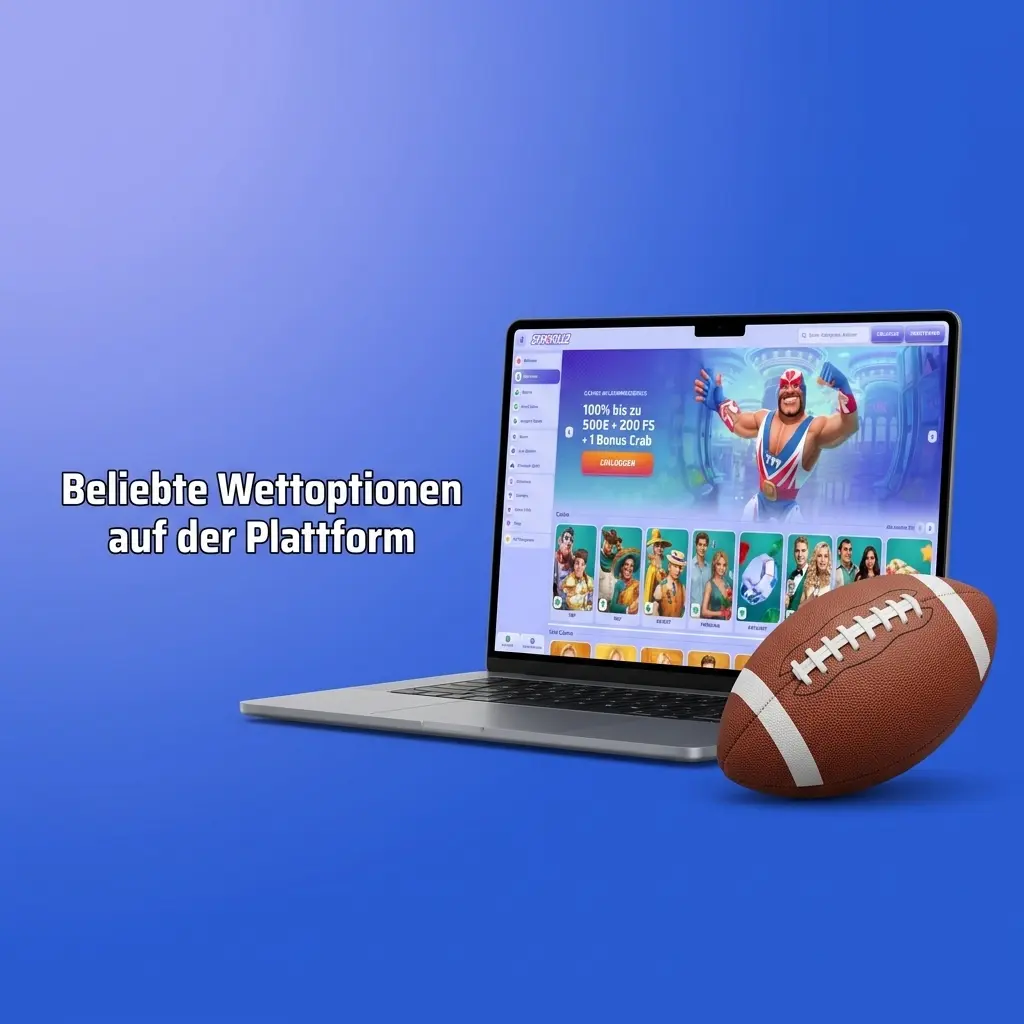 Beliebte Wettoptionen auf der Plattform