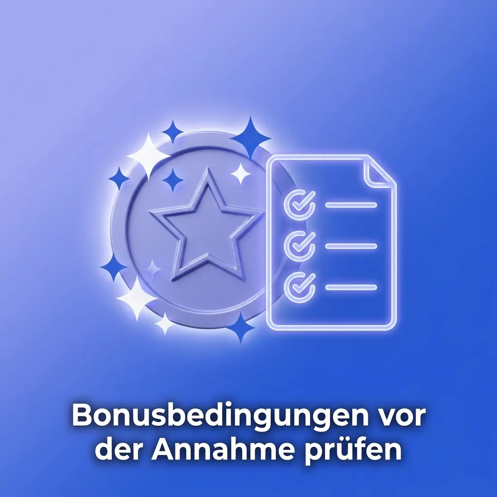 Bonusbedingungen im Casino vor der Annahme prüfen