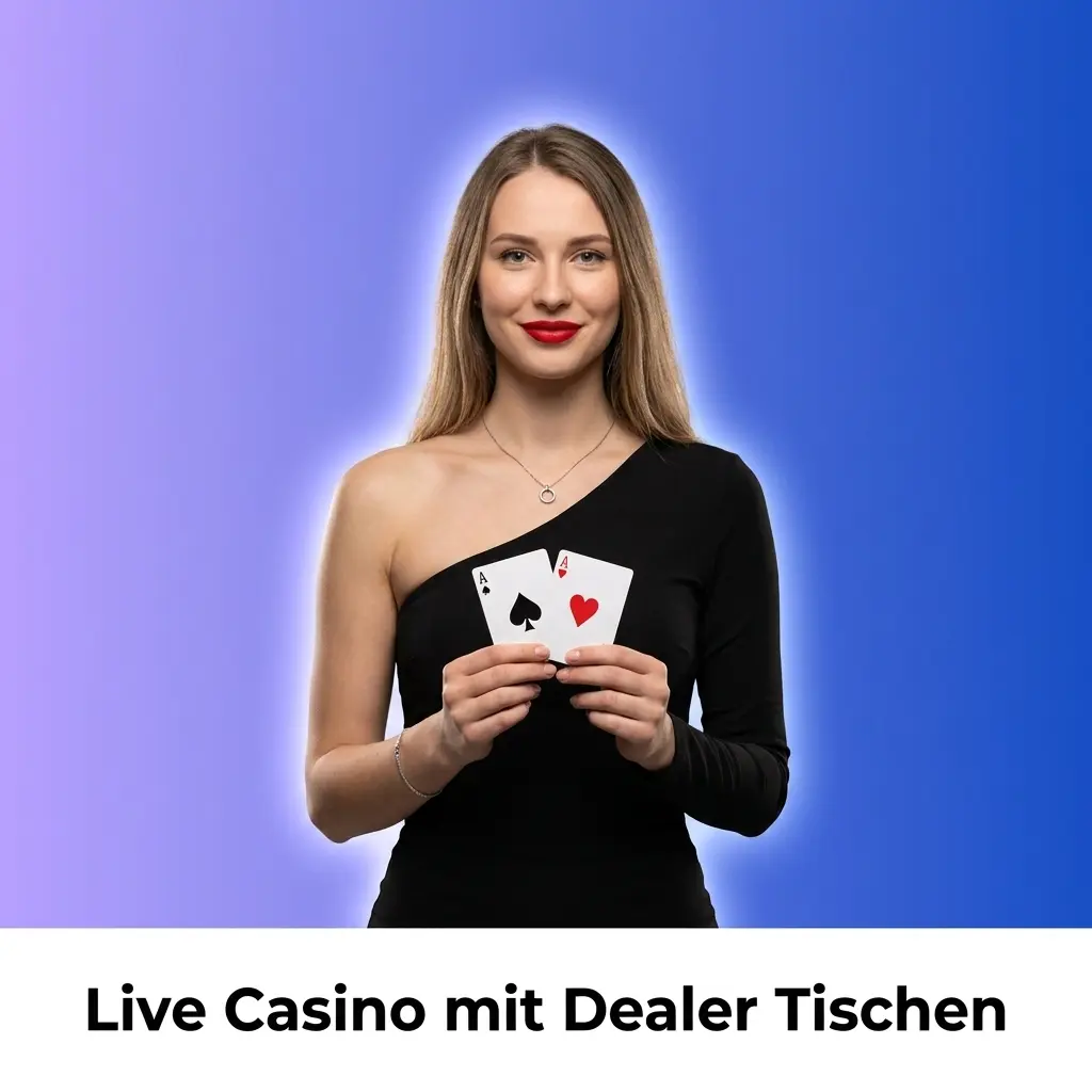 Live Dealer Tisch im Online Casino