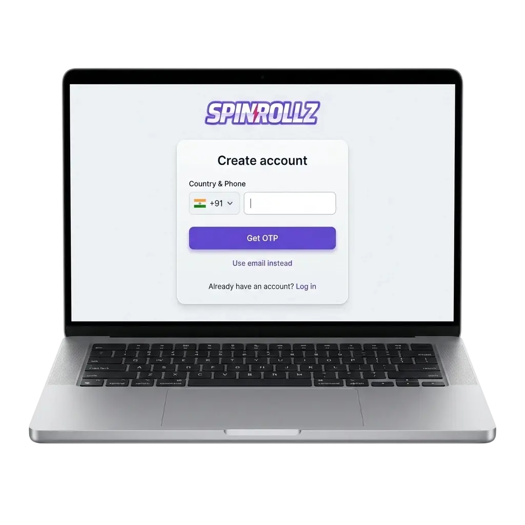 Spinrollz Registrierung, Login und Verifizierung 2026