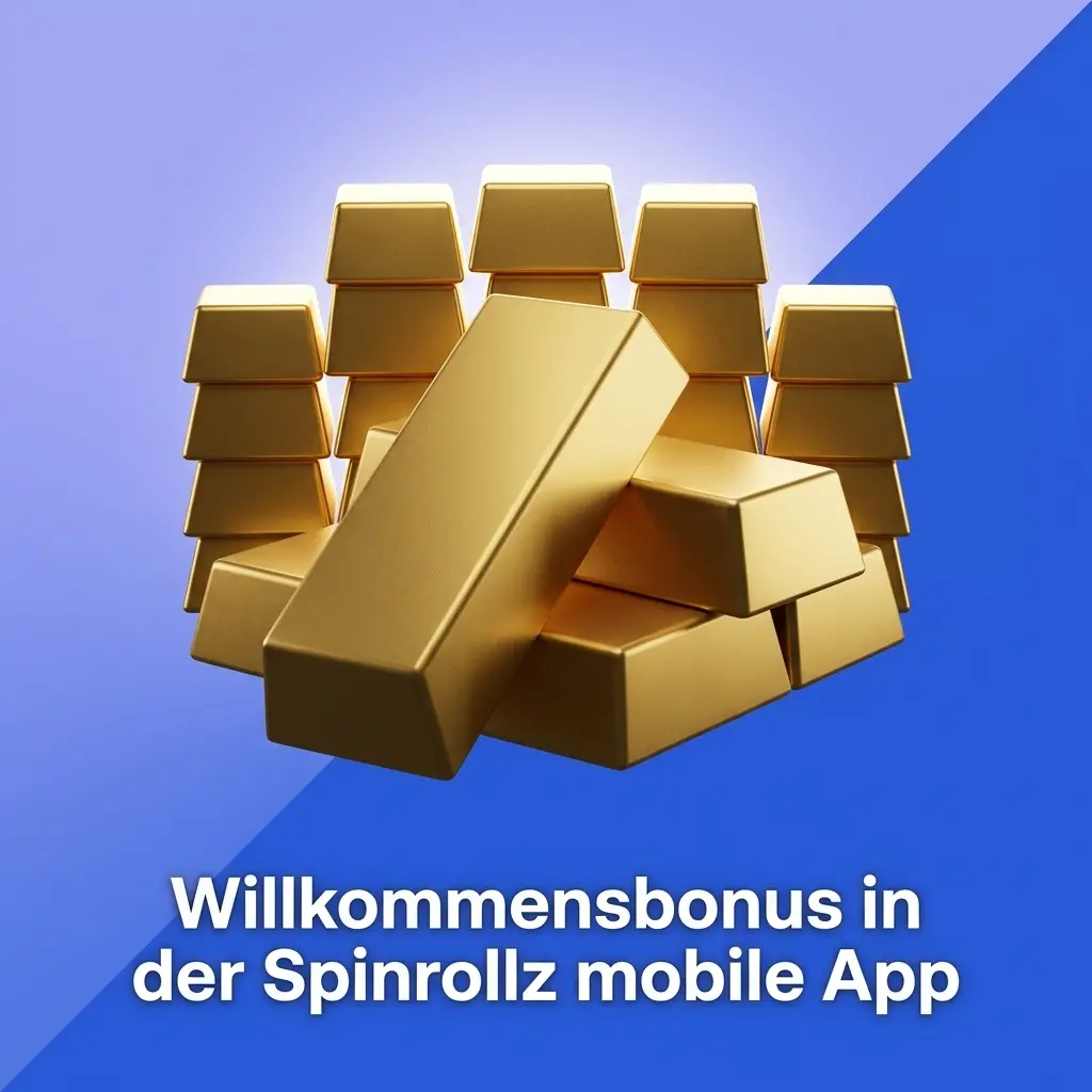 Willkommensbonus in der Spinrollz mobilen App
