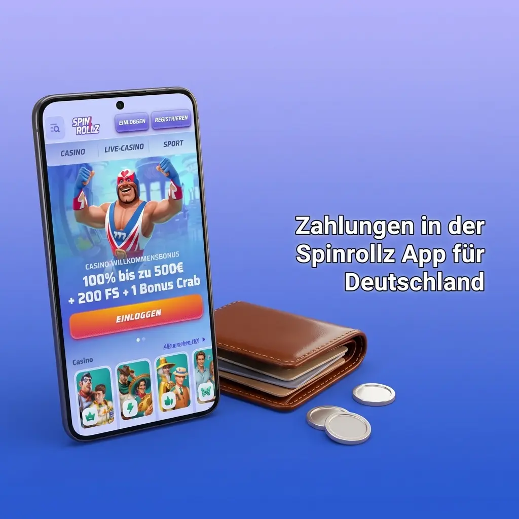 Zahlungsmethoden in der Spinrollz App für Deutschland